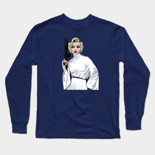 Princess Marilyn Monroe Organa Long Sleeve T-Shirt